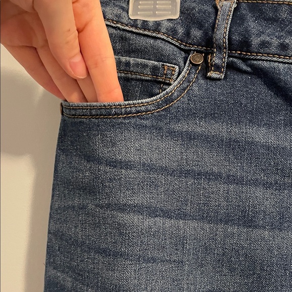 Denim Midi Skirt - Picture 6 of 8